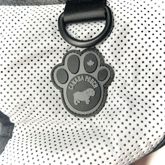 Canada Pooch The Everything Dog Harness XL Reflective No Pull Mesh Black NWT - Picture 3 of 10